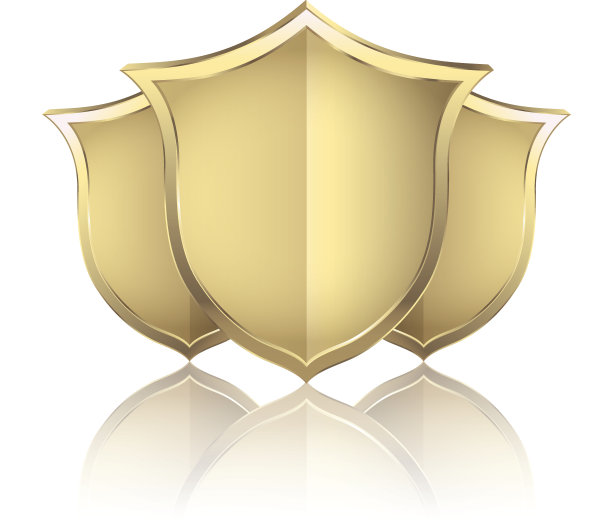 金色盾牌图片下载