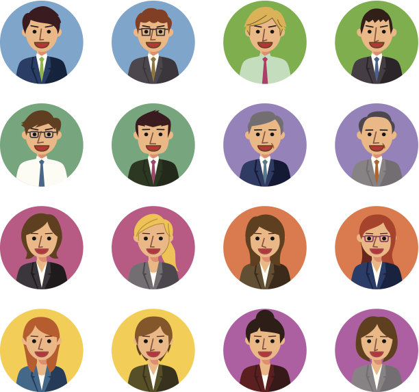 笑的商人图片下载