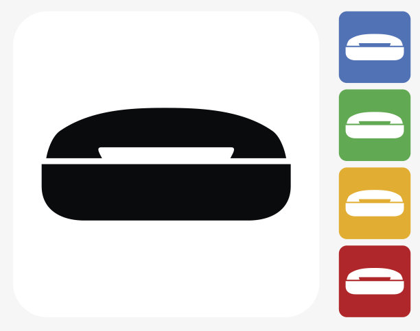 古董手机图标平面图形设计图片下载