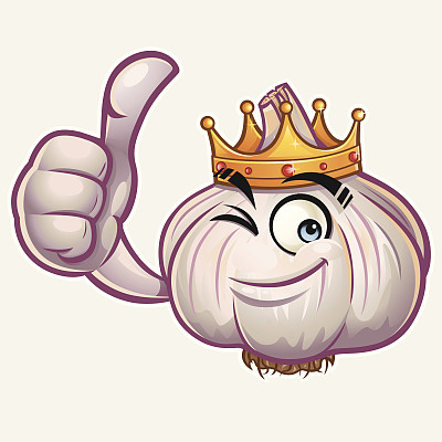 大蒜卡通-赞图片下载