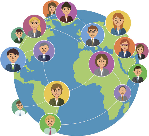 全球社交网络图片下载