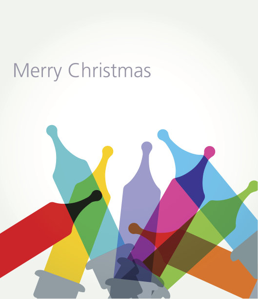 圣诞树灯问候图片下载