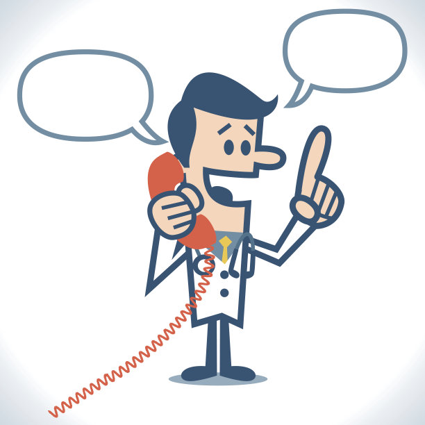 医生打电话图片下载