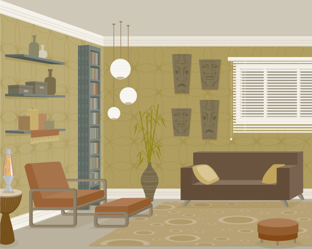 时髦的房间图片下载