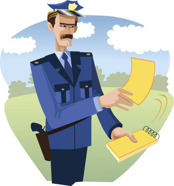 警察用票图片下载