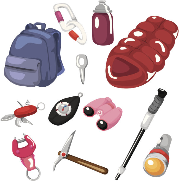 攀爬设备卡通图标图片下载