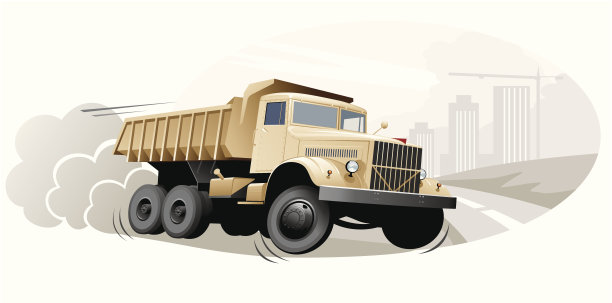 自动倾卸卡车图片下载