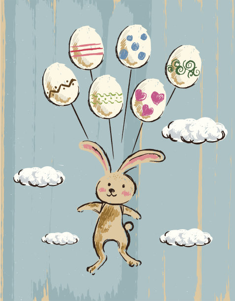 飞的兔子图片下载