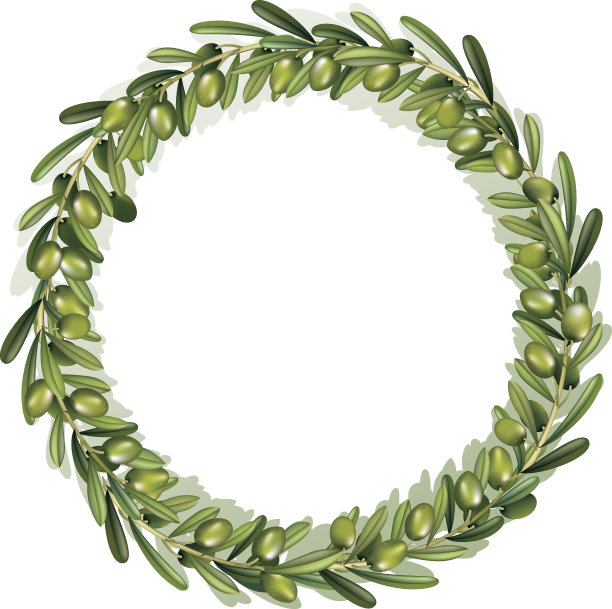 橄榄花环图片下载
