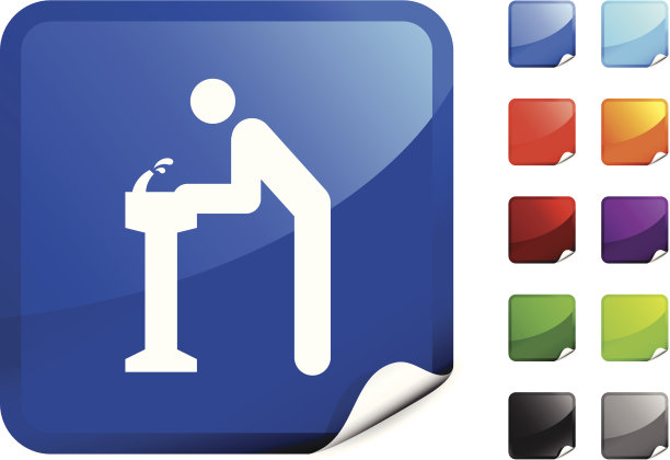 水喷泉网络版税免费矢量艺术图片下载