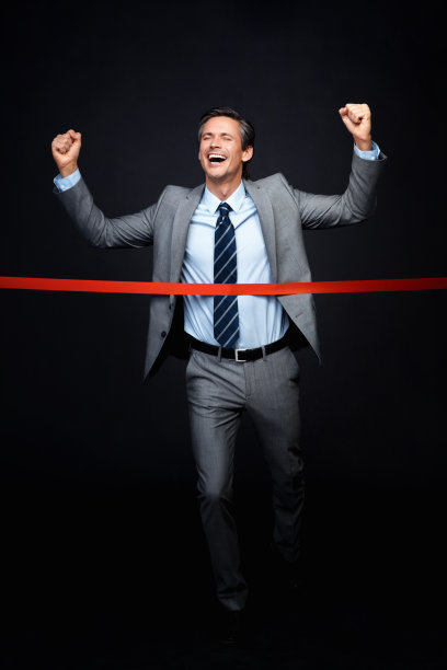 兴奋的主管赢得了比赛图片下载