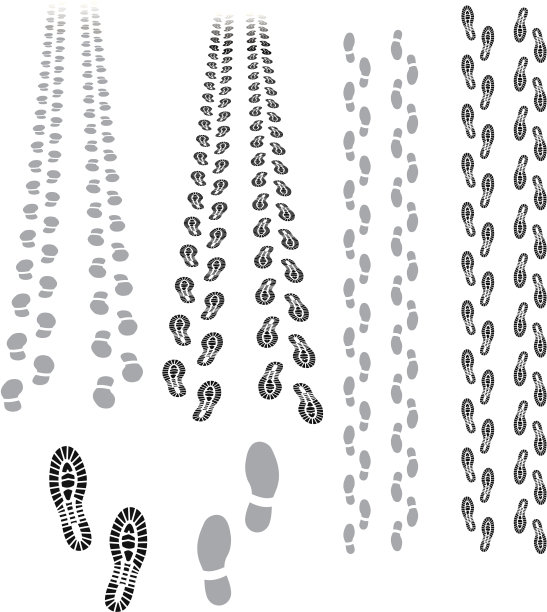 脚印，来来去去图片下载