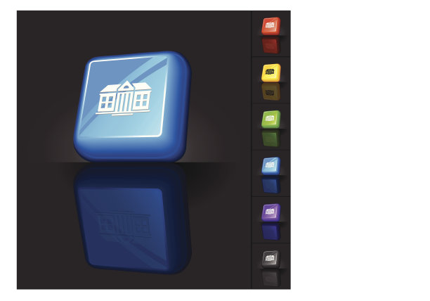 豪宅3D按键设计图片下载