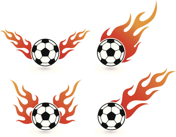 足球着火了图片下载