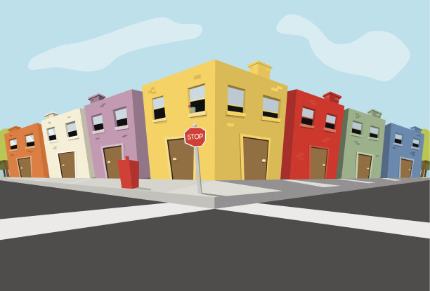 城市街区图片下载