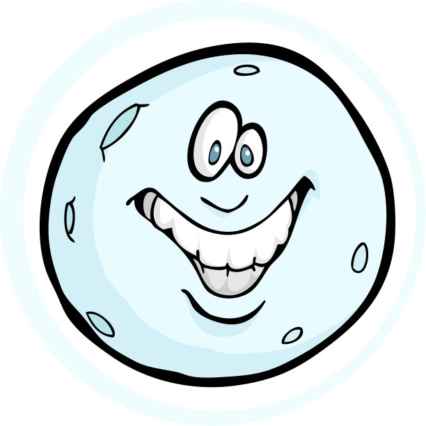 快乐的月亮图片下载