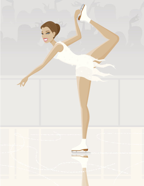 女子花样滑冰运动员图片下载