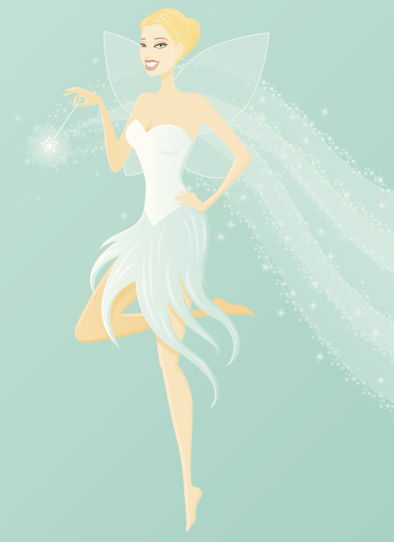 浮动的仙女图片下载