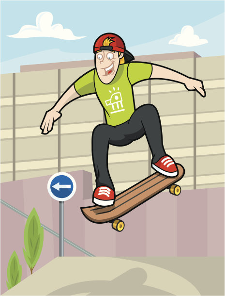 滑板者图片下载