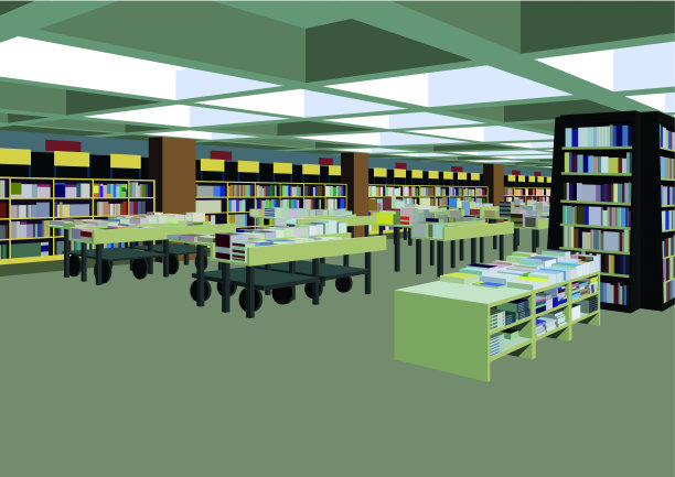 大的书店图片下载