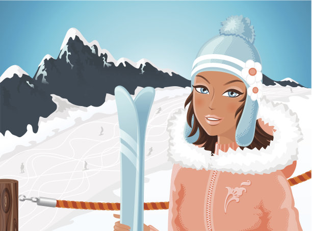 滑雪季节图片下载