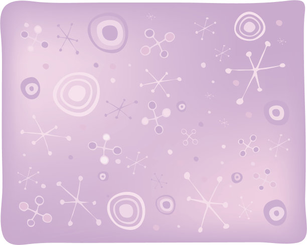 紫色的星星和圆圈背景图片下载