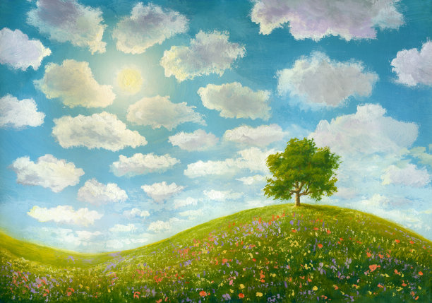 阳光灿烂的日子图片下载