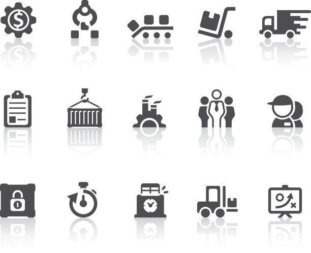 行业标志|简单黑色系列图片下载