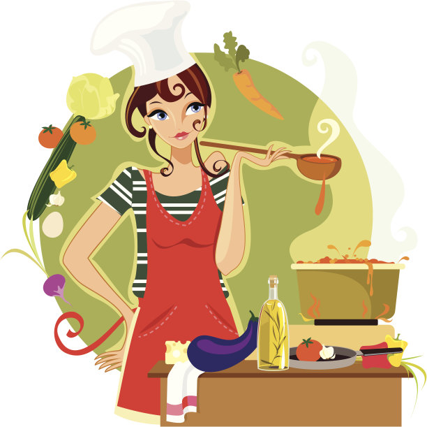 困惑的厨师图片下载