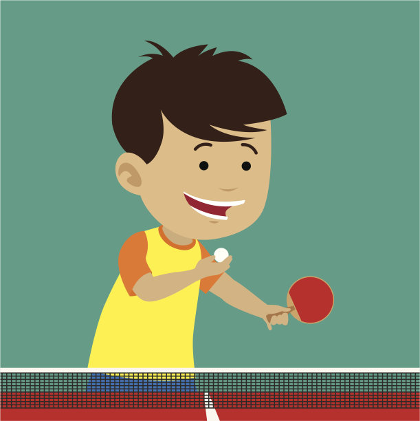 乒乓球素材图片