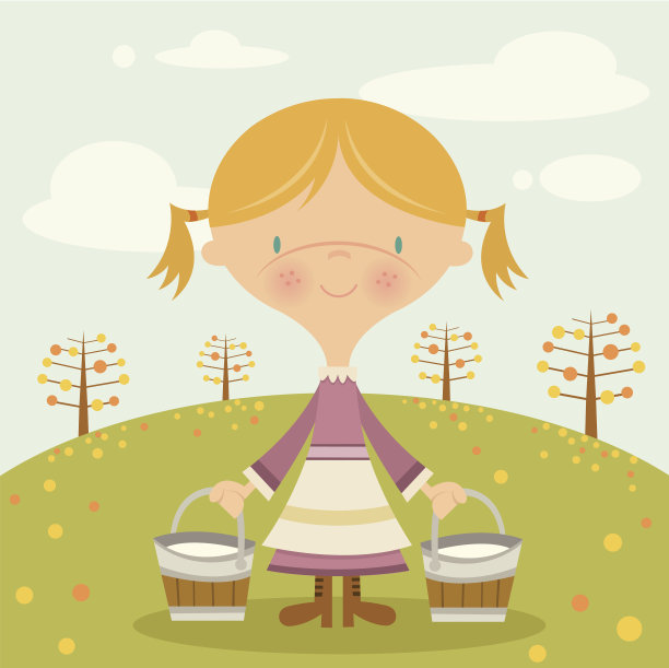 女佣用牛奶图片下载