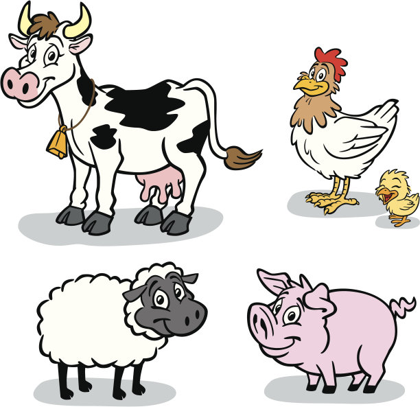 农场上的动物图片下载
