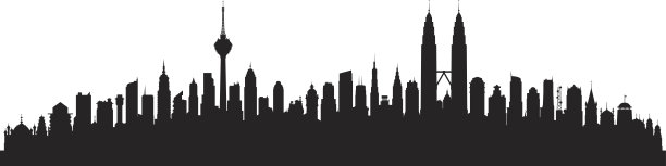 吉隆坡(建筑高度精细，可移动和完整)图片下载