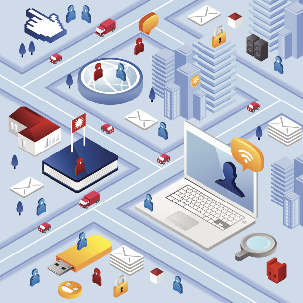 互联网城市-偶像人群图片下载