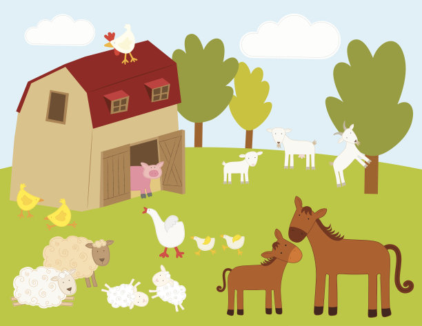 农场动物(系列)图片下载