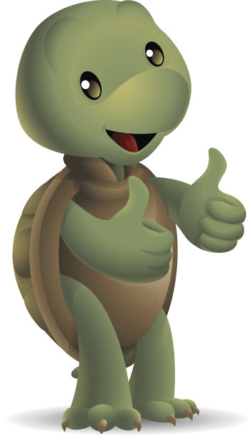 乌龟:竖起两个大拇指!图片下载