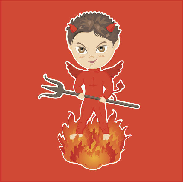 可爱的小魔鬼长大了图片下载