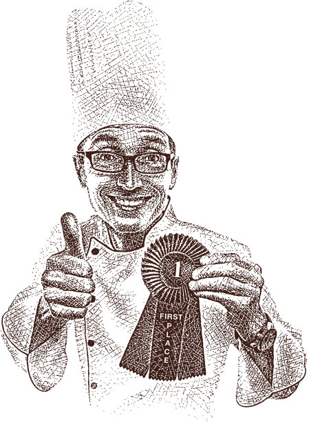 获奖厨师图片下载