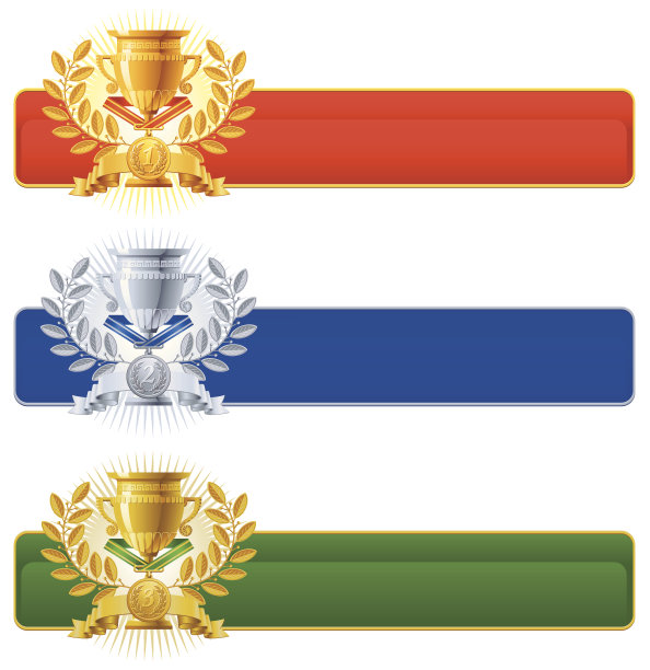 Award Cup奖章条幅图片下载