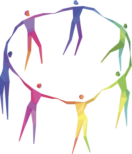 人们手牵手图片下载