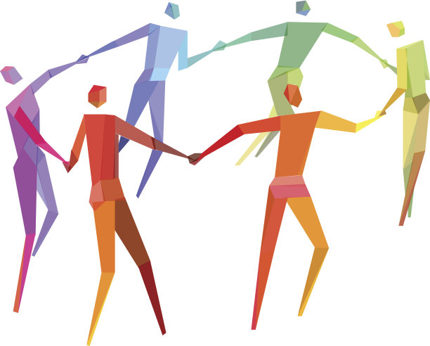 人们手牵手图片下载