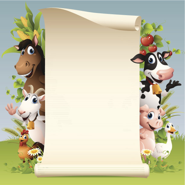 农场动物-卷轴图片下载