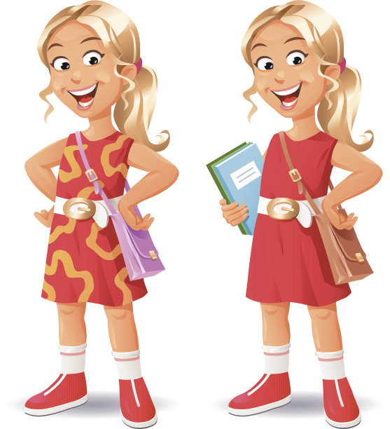 金发碧眼的女孩图片下载