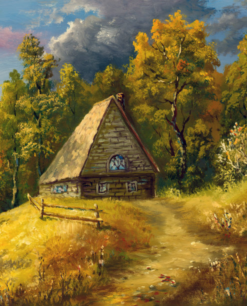 秋天的农场图片下载