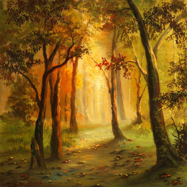 黄色的秋天图片下载