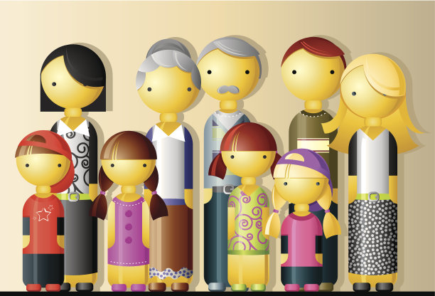 大家庭图片下载