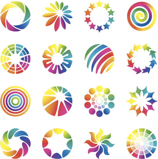 设计元素,彩虹图片下载