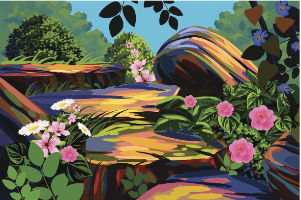 美丽的春天风景图片下载