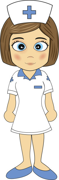 可爱的小女孩护士图片下载