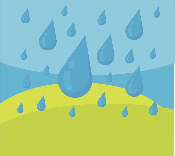下雨了……(向量)图片下载